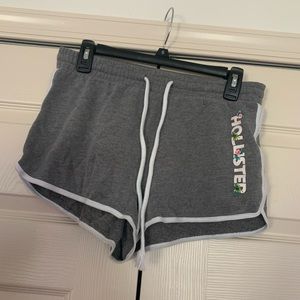 hollister grey shorts